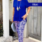 Abito casual due pezzi per donna, ideale per le vacanze