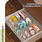 💊 Organizer Portamedicinali Estensibile | Trasparente, Tutto a Colpo d’Occhio 👀 | Telescopico da 24,5 a 43 cm 📏 | Scomparti Separati Ordinati ✨ | Perfetto per Armadietti, Cassetti e Prima Cassetta 🗄️