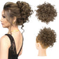 Chignon Riccio Corto con Elastico a Coulisse