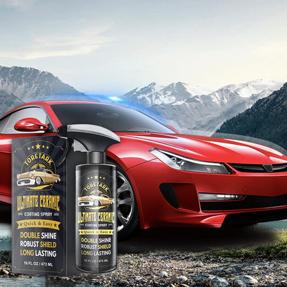 🔥Mantieni la tua auto pulita ogni giorno🔥Spray con rivestimento ceramico definitivo