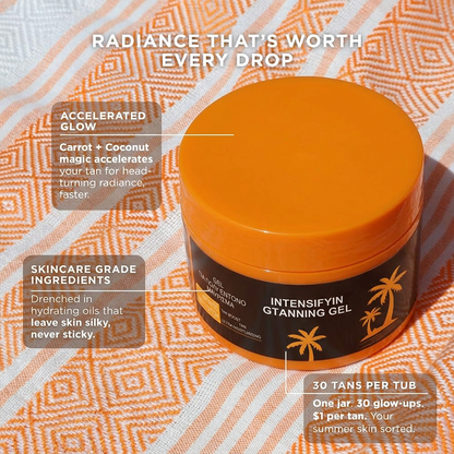 🎁 Gel abbronzante intensivo di lusso