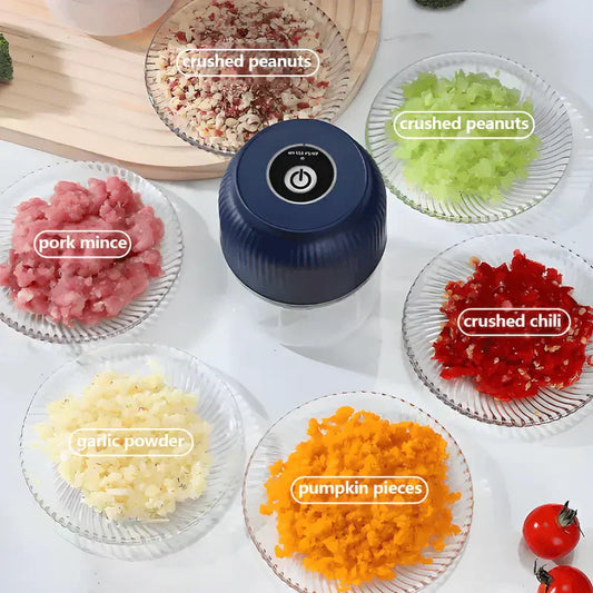 🧄 50% DI SCONTO! ⚡ Mini tritatutto elettrico a batteria per aglio – Potente ed efficiente, facile da pulire e perfetto per la cucina 🔪