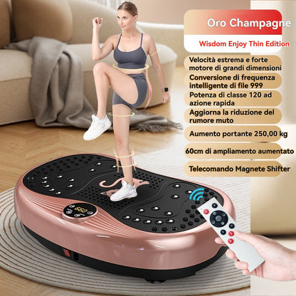 Piastra vibrante Fitness Carbone Sport Jill Cooper