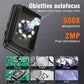 Microscopio Portatile 🔬 — Schermo IPS da 3 pollici, Autofocus 500x, 8 LED regolabili, Acquisizione Foto e Video, Connettività PC — Esplora e cattura liberamente il mondo microscopico! 📸