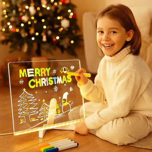 ✨Offerta limitata, ⏳🎨 Tavolo da disegno luminoso a LED per bambini