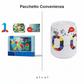 Puzzle magnetico educativo Tangram per bambini