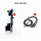 🥤Supporto per telefono da auto con portabicchieri – Regolabile a 360°🧲