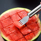 💥OFFERTA SPECIALE: 2 al prezzo di 1🔥🍉 Preparazione della frutta senza fatica✨ Tagliafrutta e forchetta 2 in 1 – Per servire la frutta in modo facile e veloce! 🍓