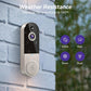 📢📢SCONTO DEL 50%!! ⏰Campanello e carillon con videocamera HD wireless per la casa intelligente