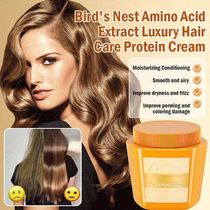 😍Gloss Goddes & Amino Acid Essence: crema proteica nutriente di lusso per capelli