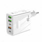 Caricatore GaN 65W a ricarica rapida e multiporta