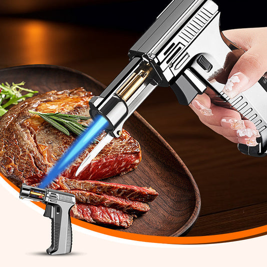 🔥Nuovo prodotto di tendenza❤️‍🔥 Accendino elettrico multifunzionale con coltello pieghevole