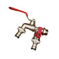 🚰 SCONTO DEL 50% IN QUESTO MOMENTO! 💧 Rubinetto da giardino universale in acciaio inossidabile a doppia uscita – Valvole indipendenti, resistente e facile da installare ✨