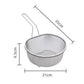 🔪 50% DI SCONTO! 🍳 Colino in Acciaio Inox con Manico – Inox 304, maglie fini & larghi – Ideale per scolare pasta, verdure & frutta 🥗