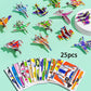 🦋Puzzle 3D educativo con personaggi dei cartoni animati