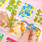 🦋Puzzle 3D educativo con personaggi dei cartoni animati