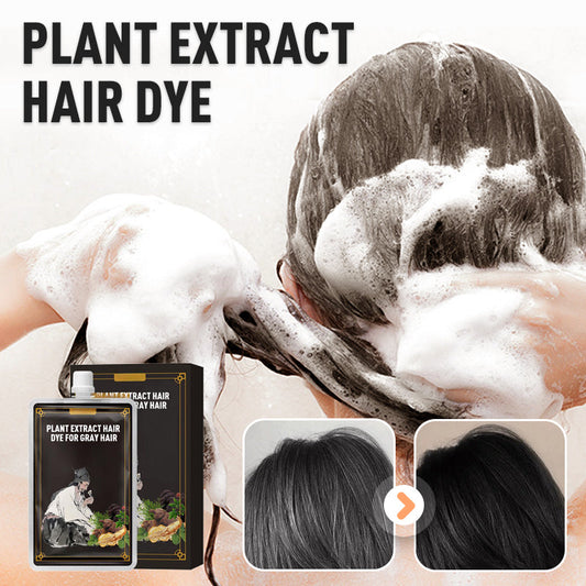 Tintura per capelli con estratti vegetali per capelli grigi