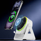 Caricabatterie wireless 3 in 1 con supporto magnetico e altoparlante Bluetooth