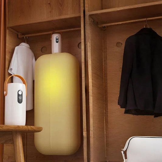 Asciugatrice per Abiti Mini Portatile e Pieghevole