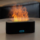 Desktop Colorful Simulated Flame Aromatherapy Diffuser