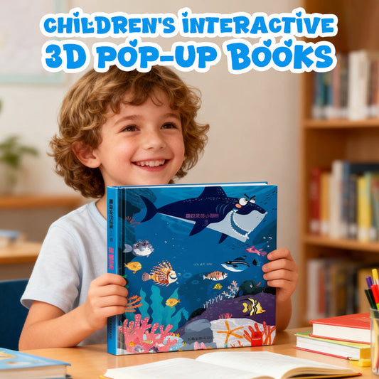 ✨【Set di libri pop-up 3D interattivi per bambini】✨