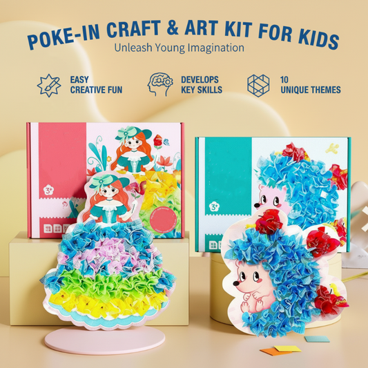 Kit Poke-In per lavoretti e opere d'arte per bambini
