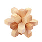 🔥 SCONTO DEL 50%! ✨ Puzzle in legno Luban Lock - Stimola l'intelligenza spaziale, design in legno naturale, gioco educativo per tutta la famiglia 🧩🤲