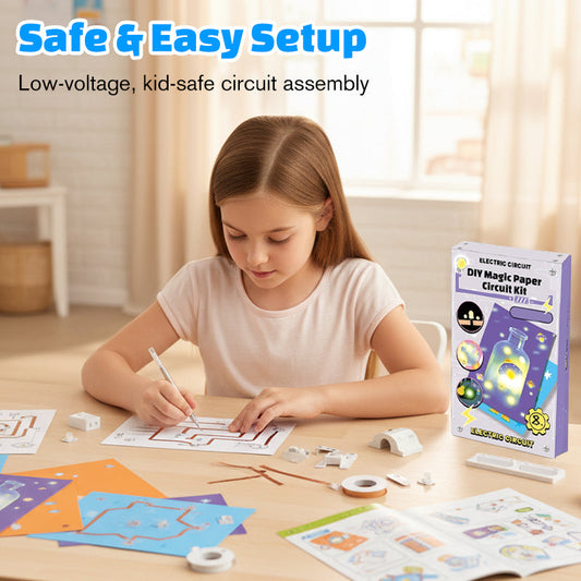 Kit di circuiti di carta magica fai da te