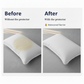 Quilted Pillow Protector to Prevent Yellowing