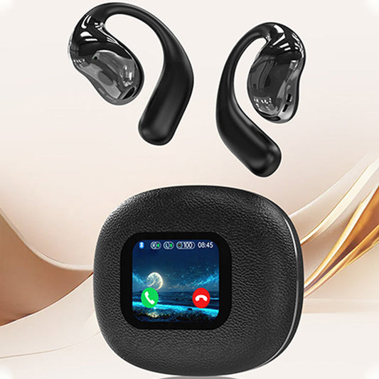 🎧🎶Smart Sport Clip-On Bluetooth auricolari con schermo digitale