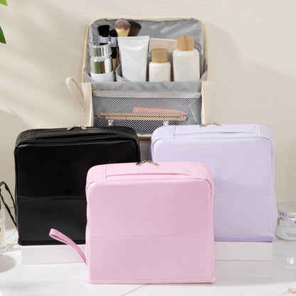 Elegante borsa cosmetica divisoria portatile
