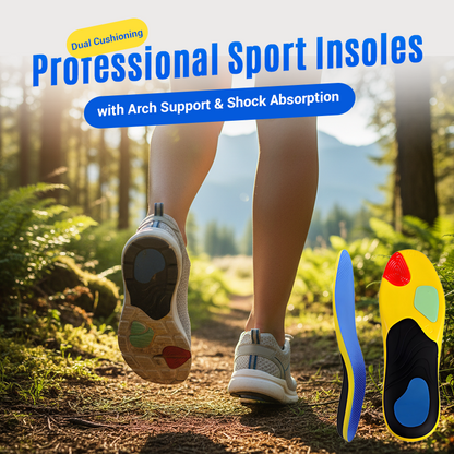 👟 SCONTO DEL 54%! 🦶 Plantari sportivi ortopedici professionali – Ammortizzanti, con supporto dell'arco plantare e alleggerenti – perfetti per la corsa, l'escursionismo o le lunghe giornate di lavoro 🏃‍♂️