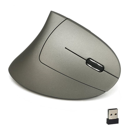 Mouse ottico verticale ergonomico ricaricabile USB wireless