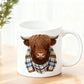 Tazza da caffè in ceramica Highland Cow