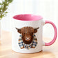 Tazza da caffè in ceramica Highland Cow