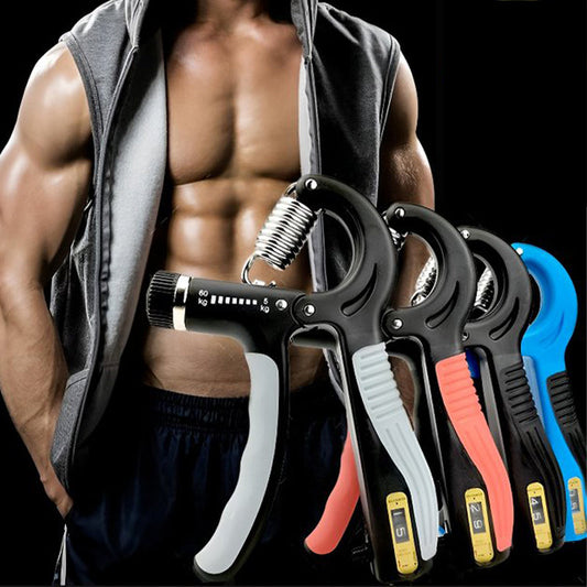 Attrezzo regolabile per allenare la forza di presa della mano