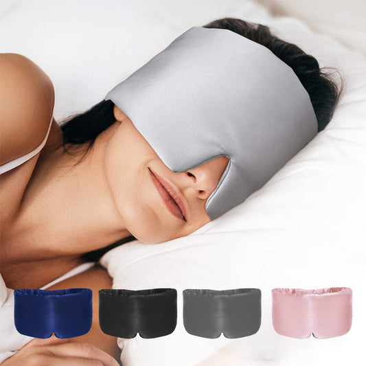 Kühlende, weiche Schlafmaske aus Kunstseide