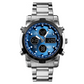⌚ 60% DI SCONTO! 🪖 Orologio Militare Uomo Impermeabile – Display Analogico-Digitale, Cinturino Acciaio & Resistente agli Urti 🛡️