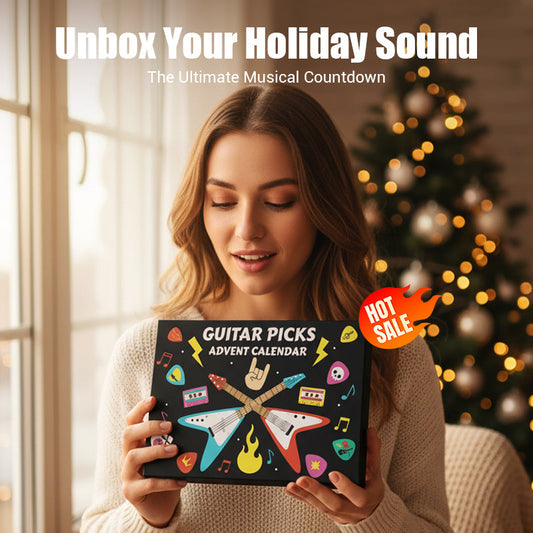 24-Day Christmas Guitar Picks Advent Calendar