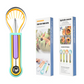 ✨ Migliora la tua tecnica di preparazione della frutta: il set multifunzione 3 in 1 con cucchiaio per meloni e coltello da intaglio! ✨