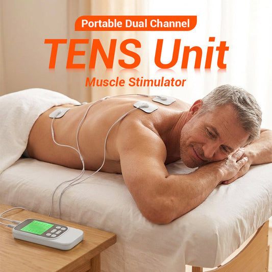 🔥Nuovi arrivi 2026: 50% di sconto per un periodo limitato!🔥Stimolatore muscolare portatile a doppio canale TENS