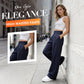 💝Nuovo modello✨Pantaloni da lavoro da donna a vita alta e a gamba dritta, look elegante e casual per l'ufficio e non solo