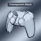 Gamepad Crystal Protective Cover for PS5 Controller