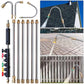 💧 57% DI SCONTO! 🚿 Set di Canne per Pulizia ad Alta Pressione 4000 PSI (10 PEZZI) – Portata Estesa, Resistenza alla Corrosione & Attacco Rapido 🔧