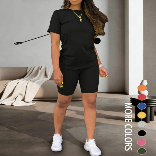 Top e shorts sportivi da donna – set da 2 pezzi ✨ Stile senza sforzo e comfort per tutto il giorno ✨