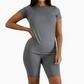 Top e shorts sportivi da donna – set da 2 pezzi ✨ Stile senza sforzo e comfort per tutto il giorno ✨