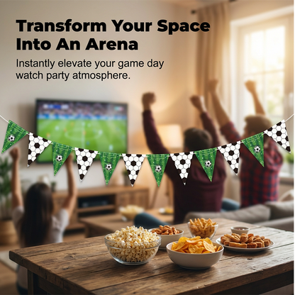 Set di decorazioni per feste a tema calcio