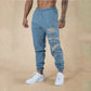 Pantaloni della tuta da uomo con stampa grafica e coulisse