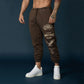 Pantaloni della tuta da uomo con stampa grafica e coulisse