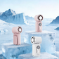 Ventilatore portatile a clip con display LED